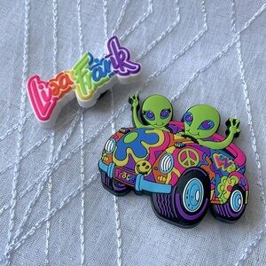 NEW 2 Lisa Frank Croc Jibbitz